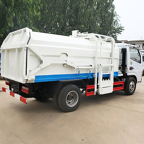 侧装压缩清运车 侧装压缩清运车